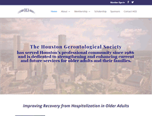 Tablet Screenshot of hgsociety.org